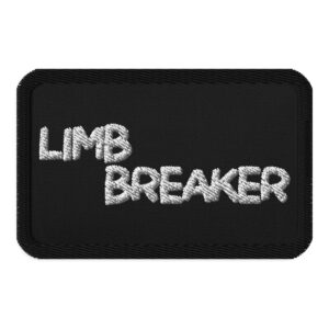 Limb Breaker Embroidered patches