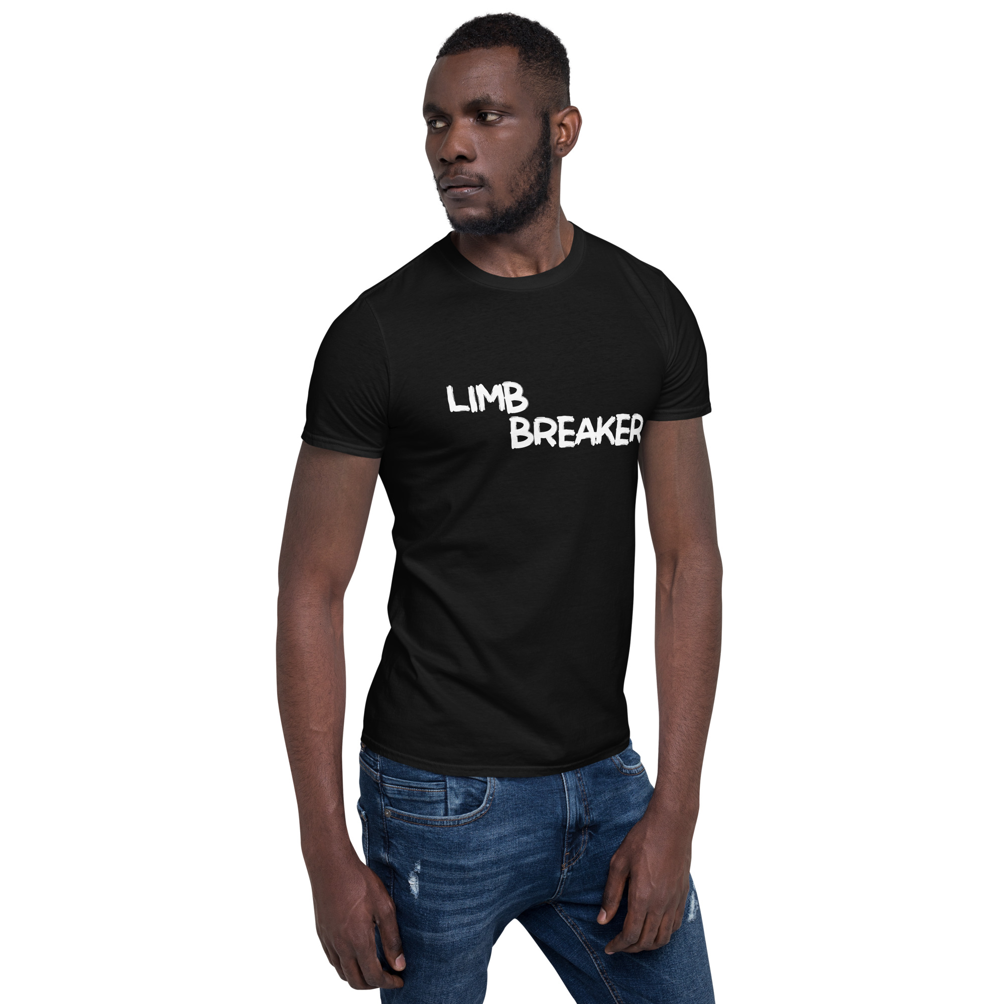 Limb Breaker Brushy Logo T-Shirt - Image 2