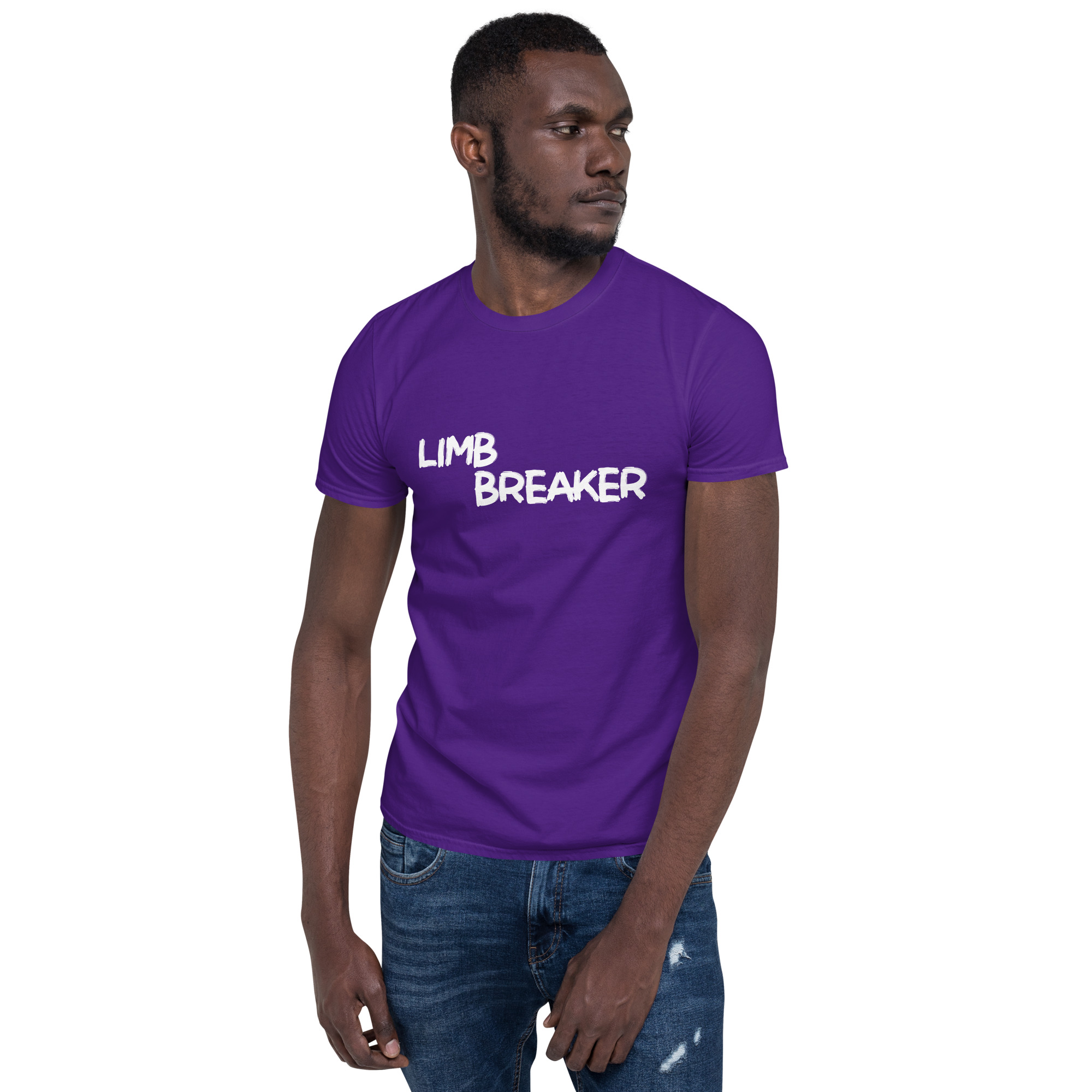 Limb Breaker Brushy Logo T-Shirt - Image 7