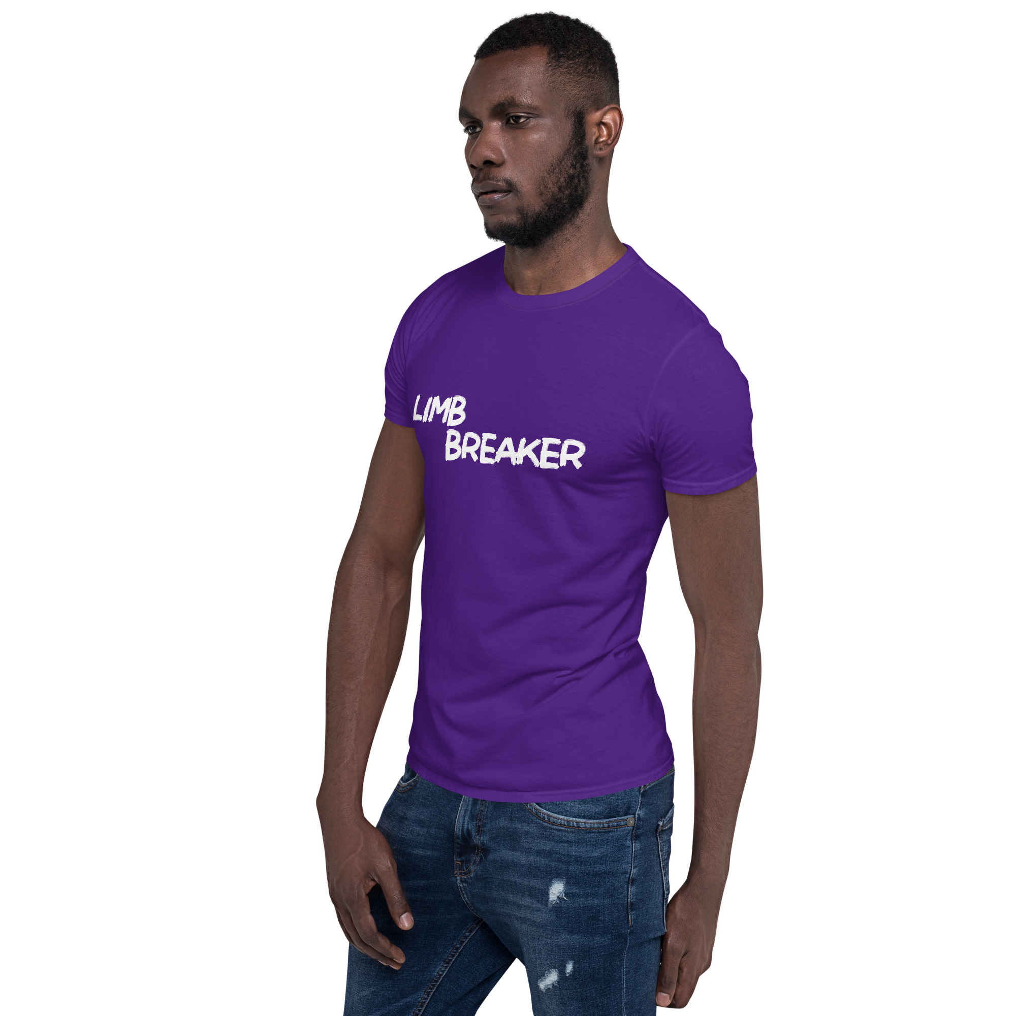 Limb Breaker Brushy Logo T-Shirt - Image 9