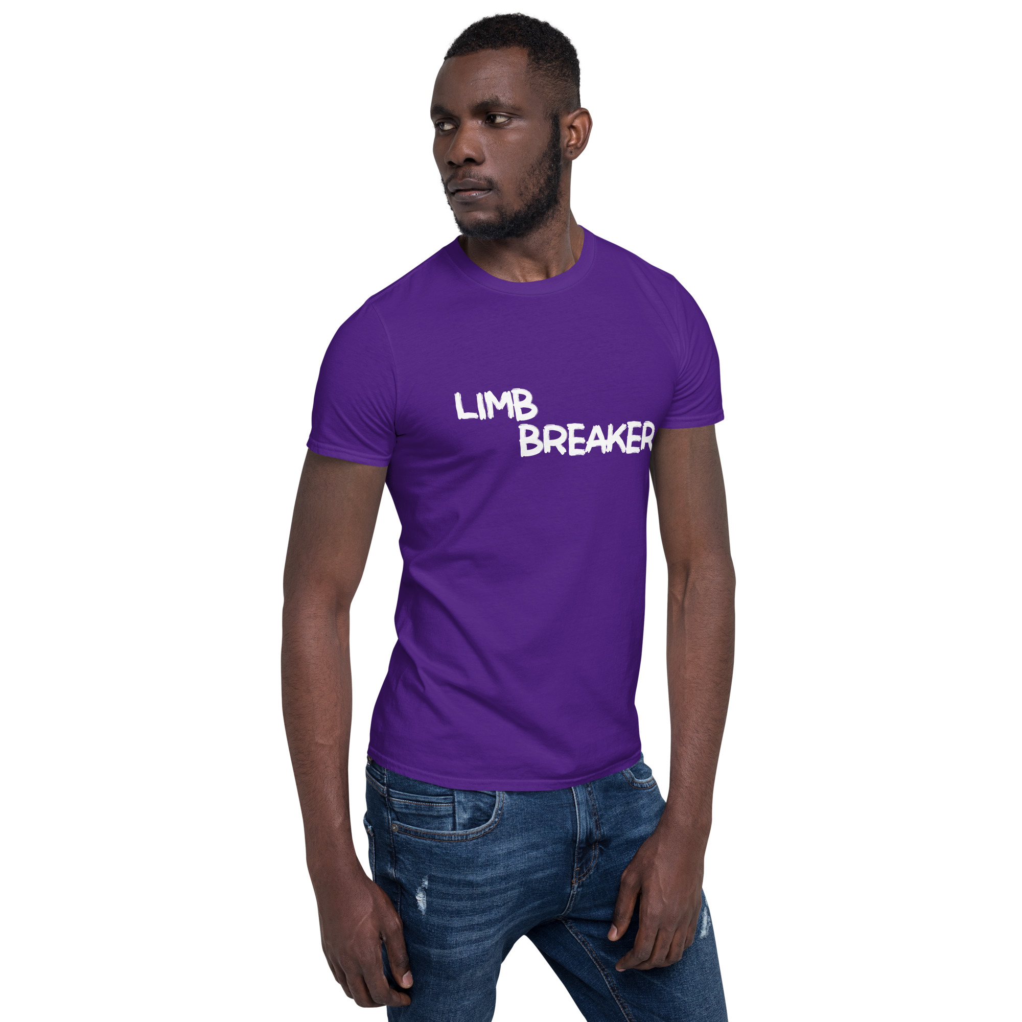 Limb Breaker Brushy Logo T-Shirt - Image 8